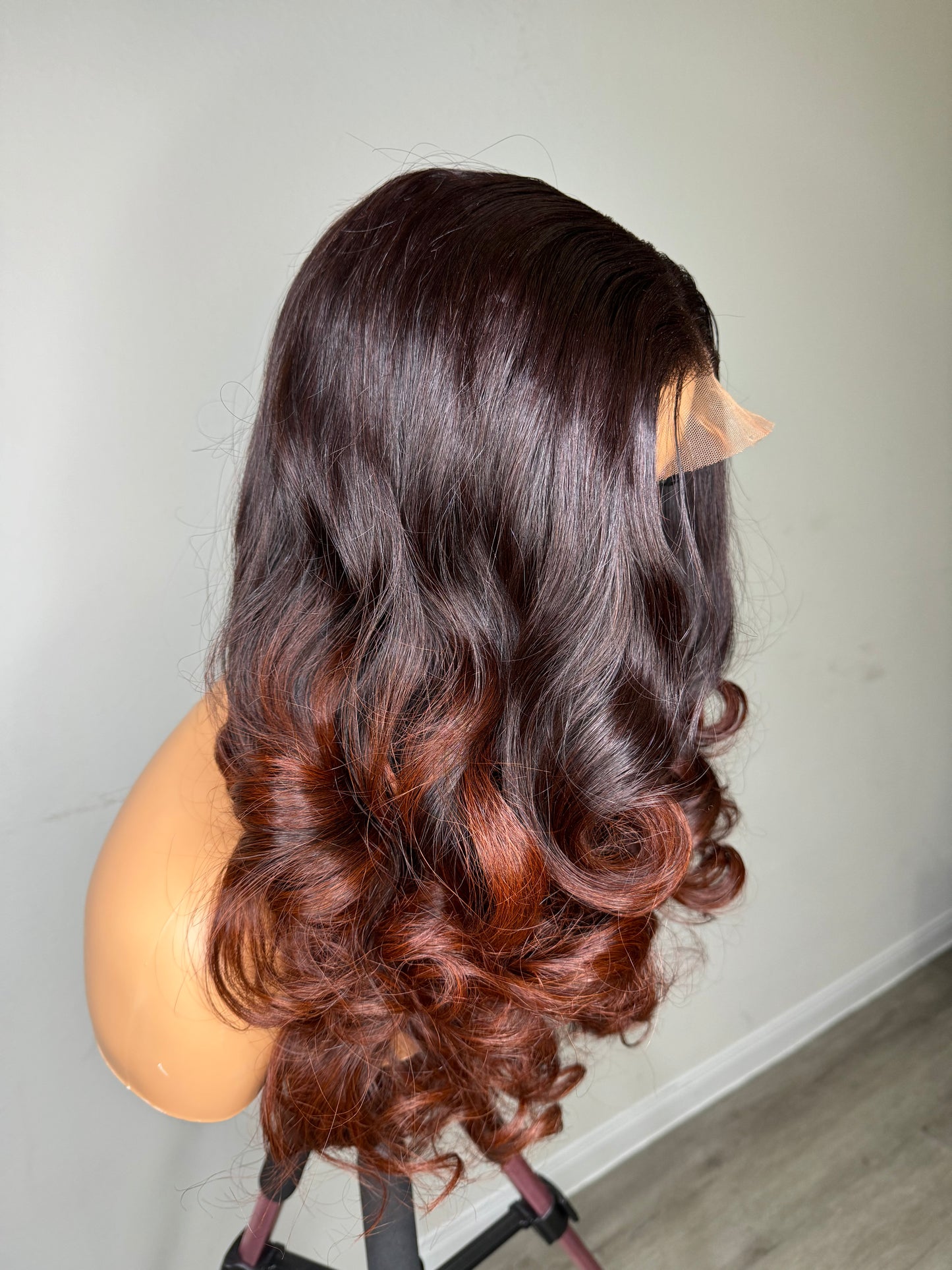 Ombré Gold Brown Bouncy Unit