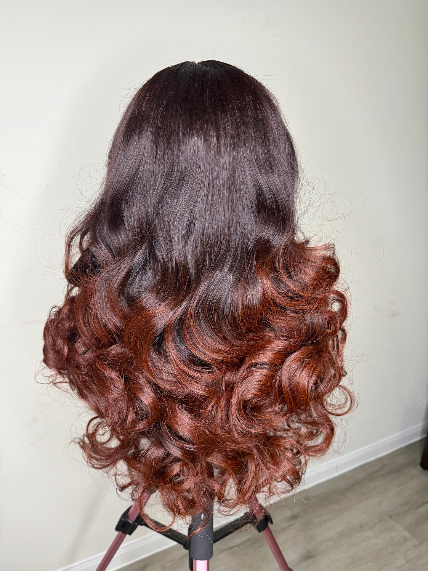 Ombré Gold Brown Bouncy Unit