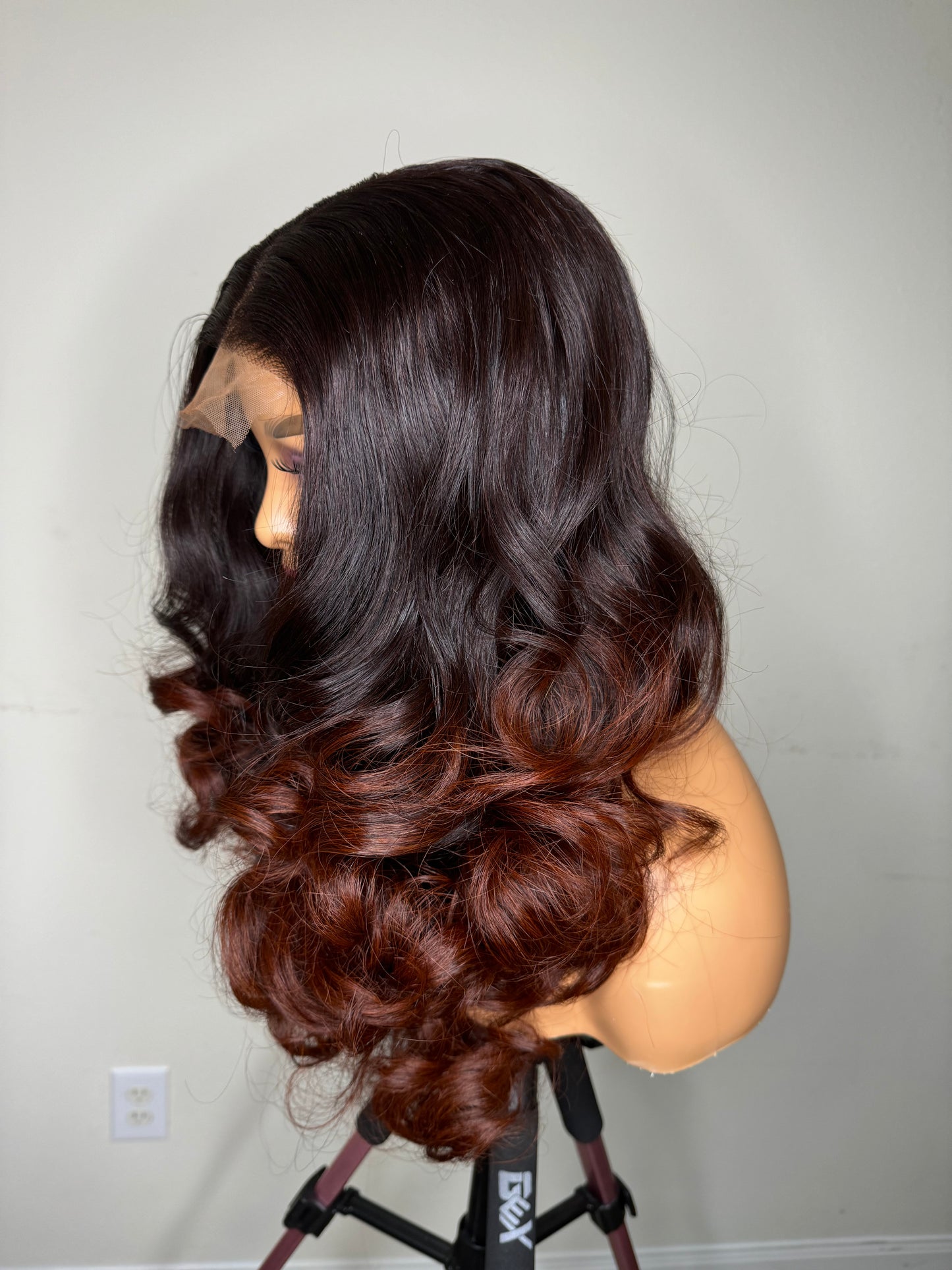 Ombré Gold Brown Bouncy Unit