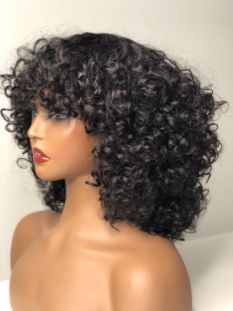 Funmi fringe curly wig