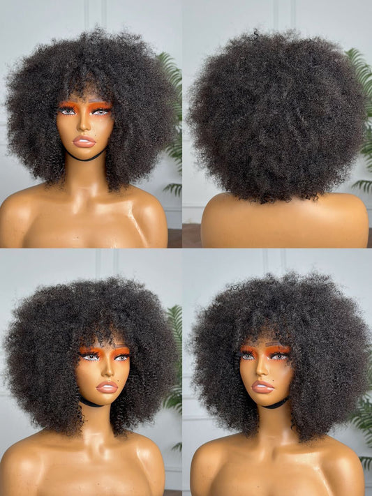 Afro kinky Raw human hair