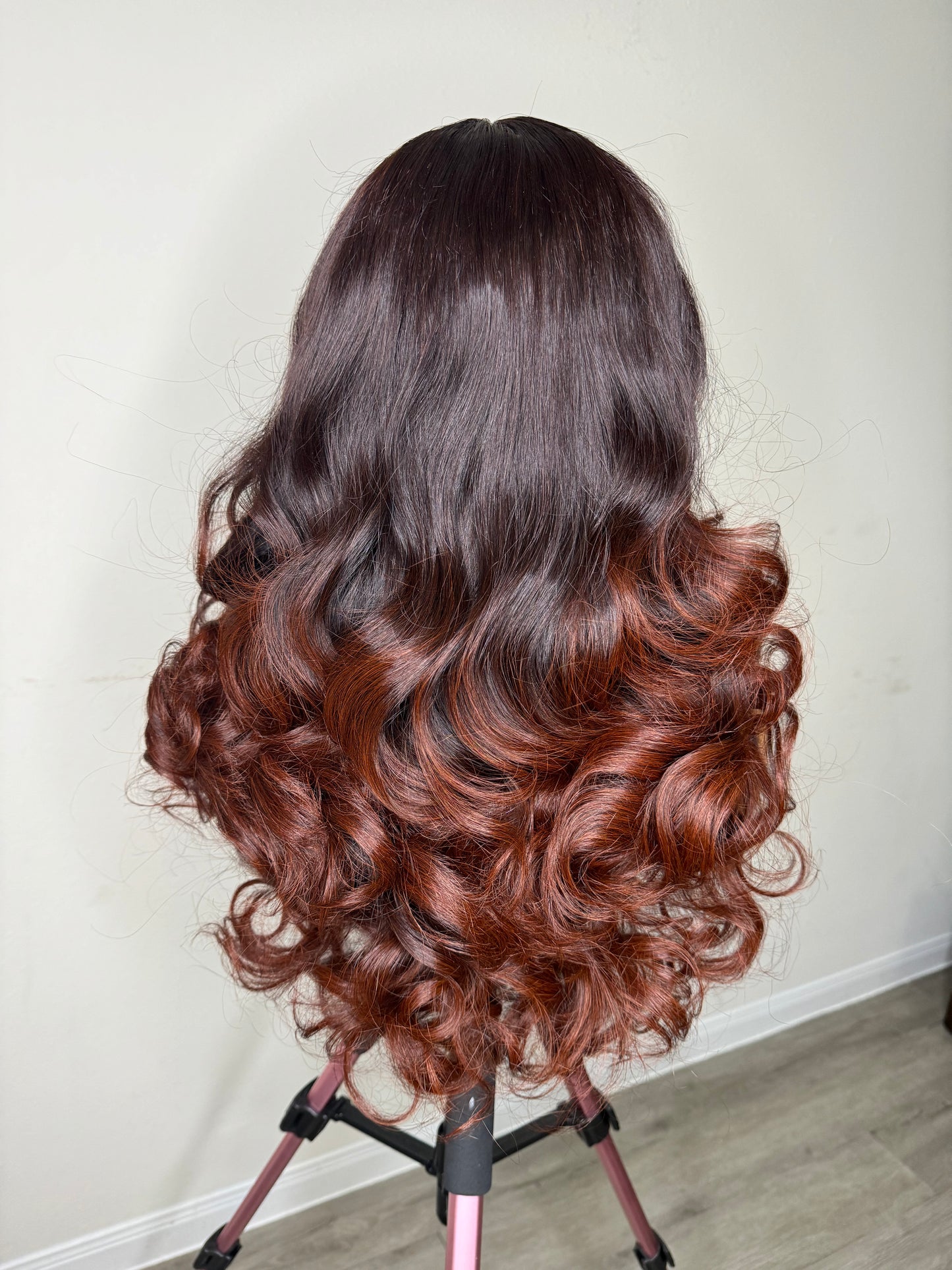 Ombré Gold Brown Bouncy Unit