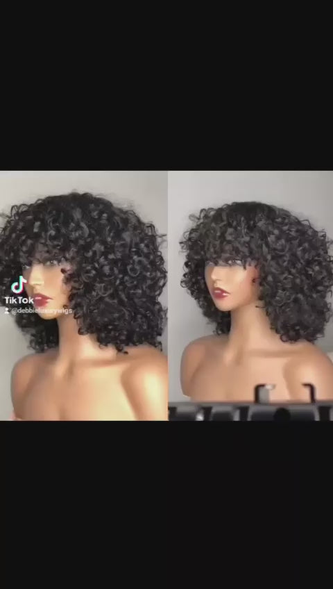 Funmi fringe curly wig