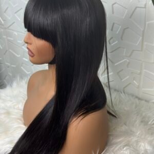 Silky straight BANG unit