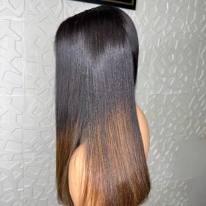 Silky Straight Brown Tip