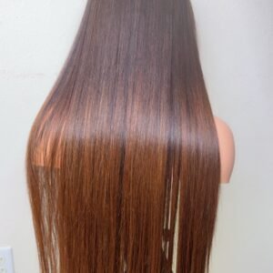 Silky Straight Brown Tip