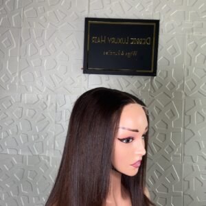 A-cut Bob  (Natural brown )